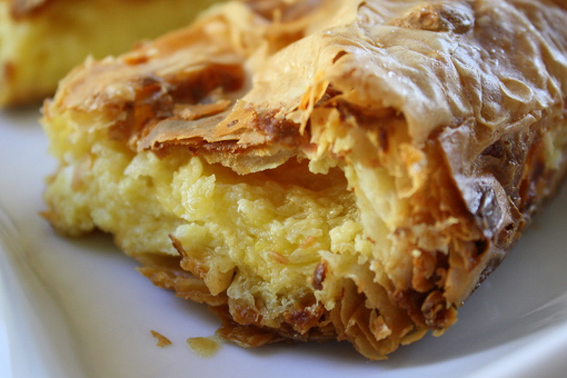 Topfenstrudel Recipe | Cheesecake Pie. Without the Faff of Strudel Pastry.